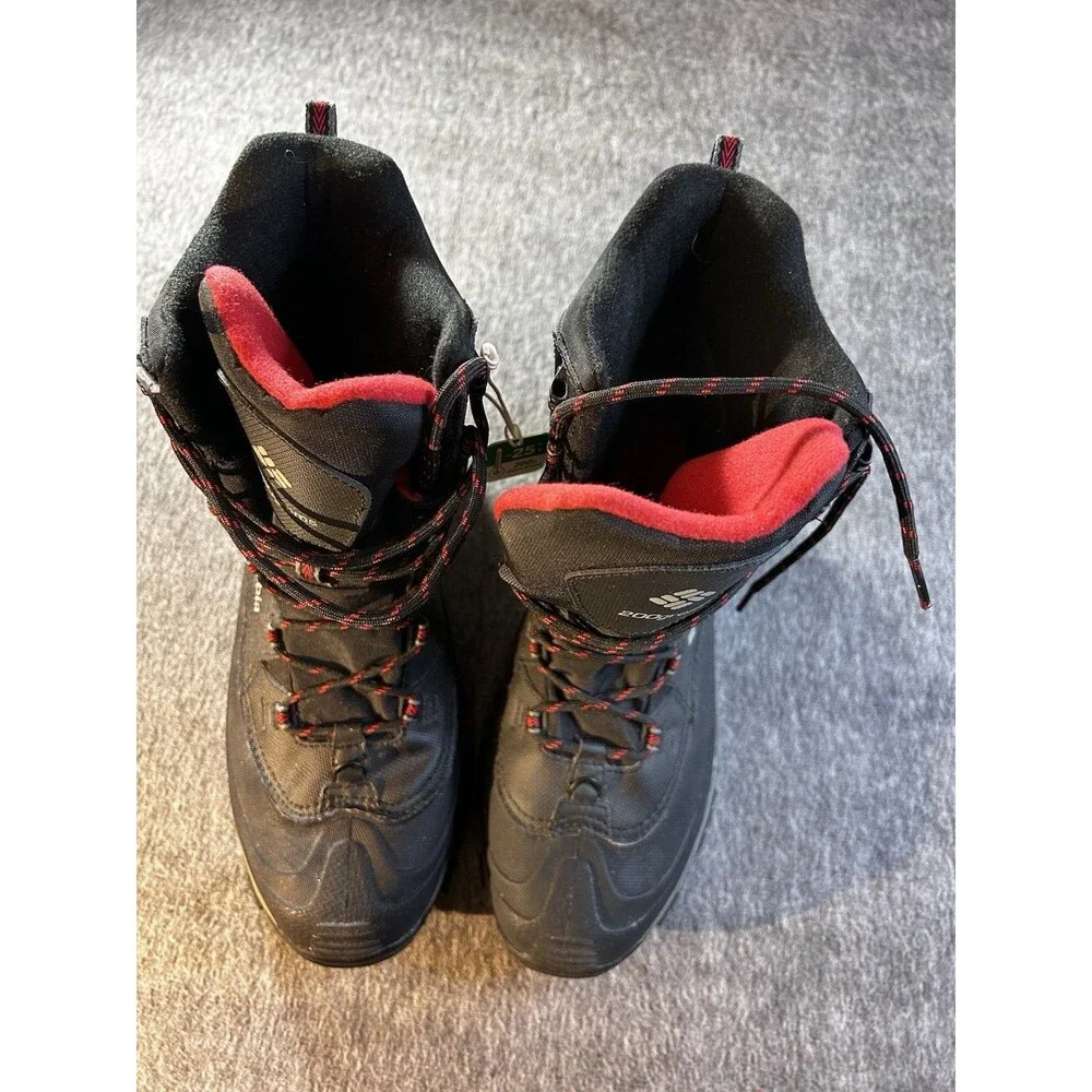 New Columbia Bugaboot III Insulated Waterproof Winter Boots Mens Size 11.5 Black